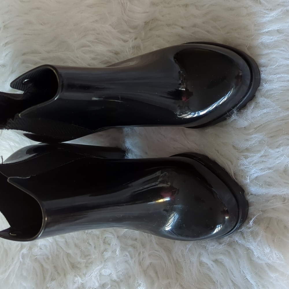 Melissa Soldier Lug Heel Boots - Picture 5 of 10